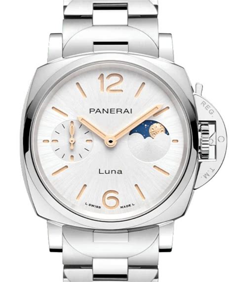 panerai due 38|Panerai moonphase.